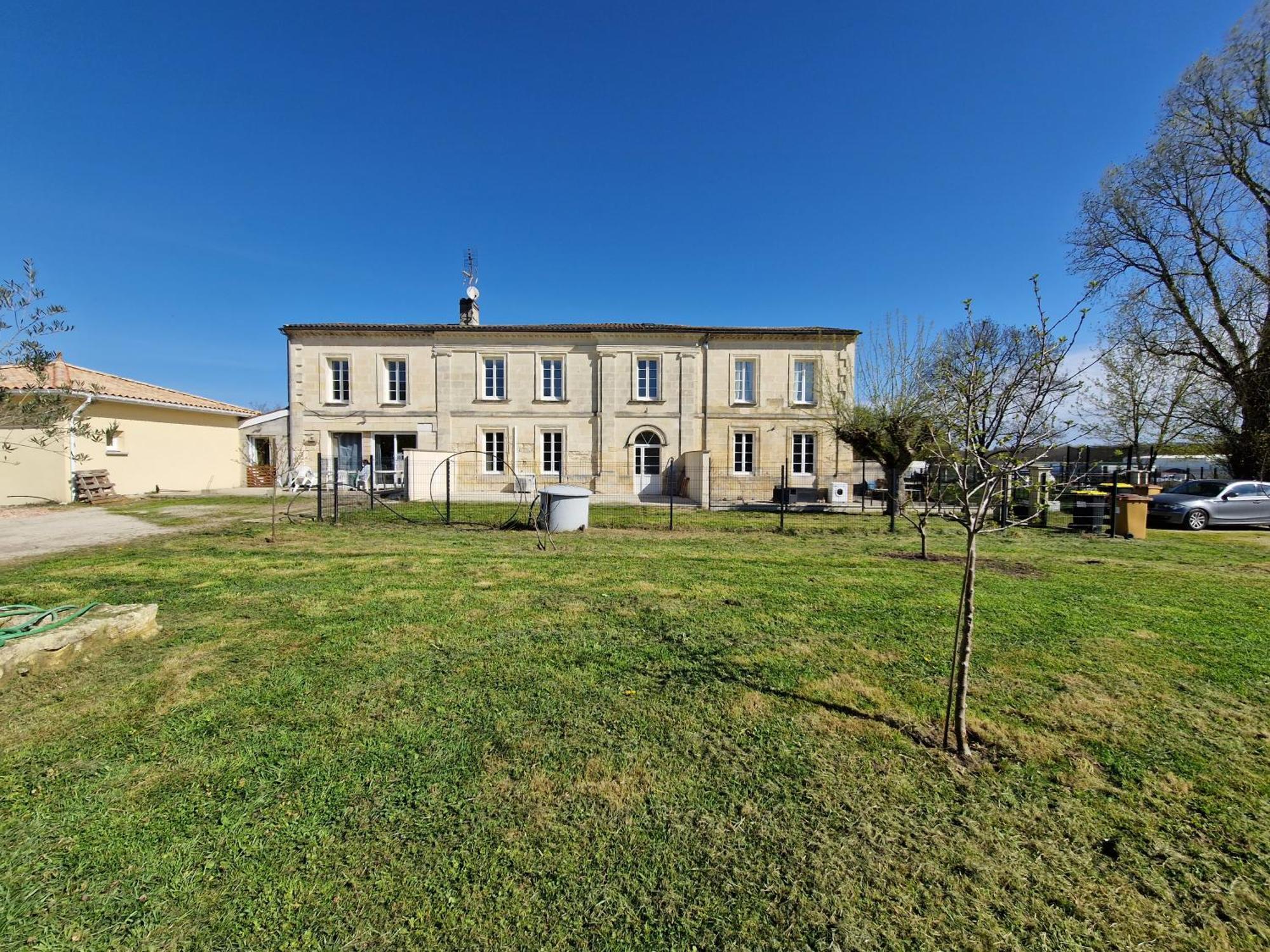 Maison Familiale Dans Le Blayais Villa Saint-Mariens Buitenkant foto